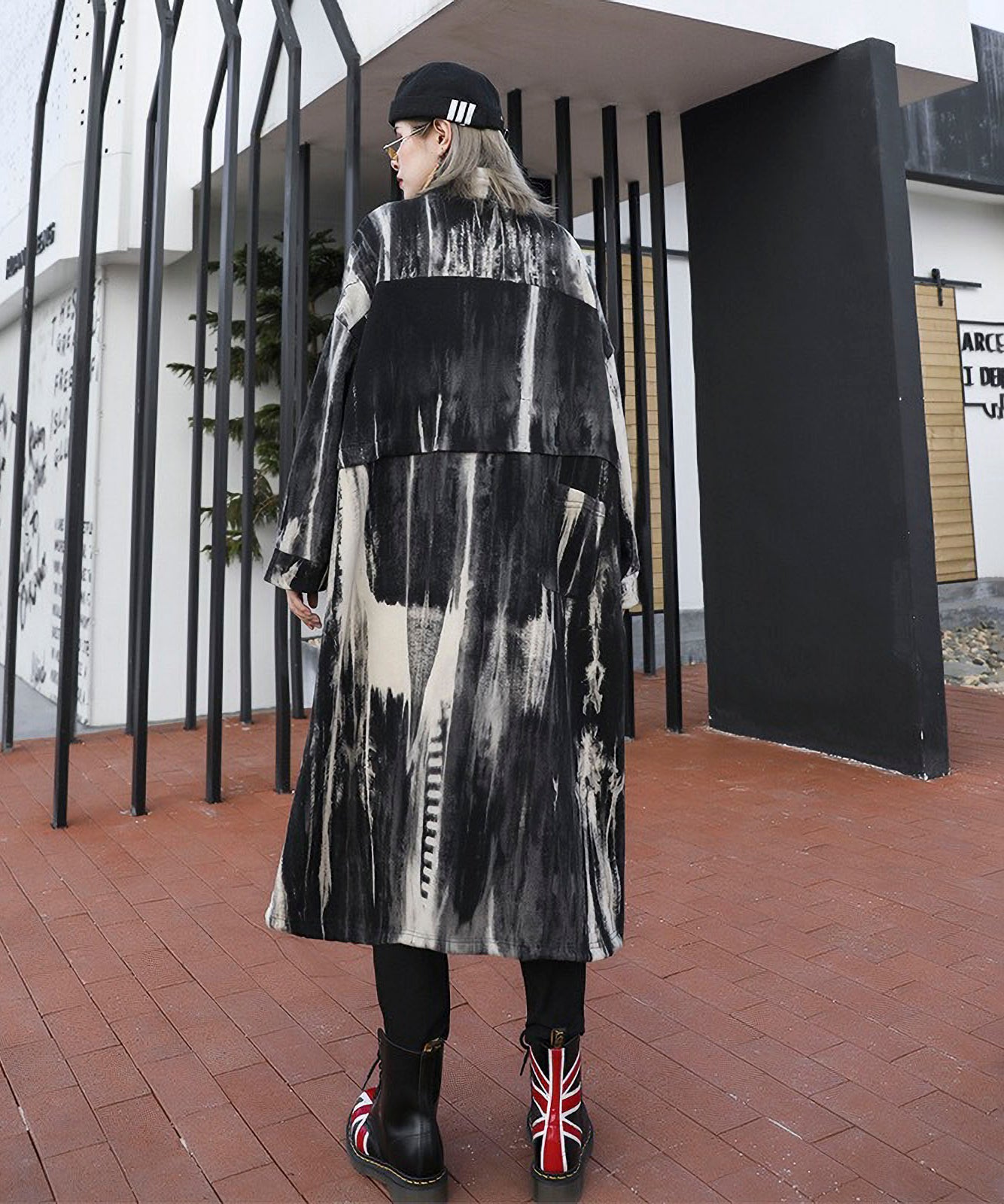 long zip coat
