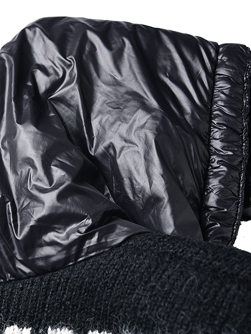 Scarf tie blouse and denim pants series