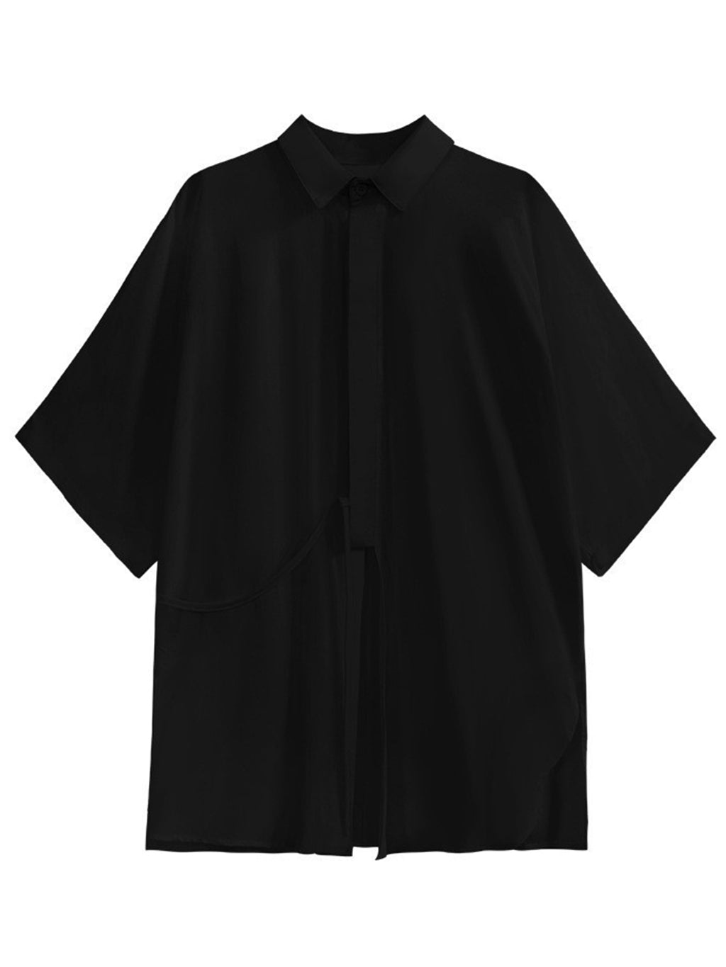 Silhouette shirt blouse