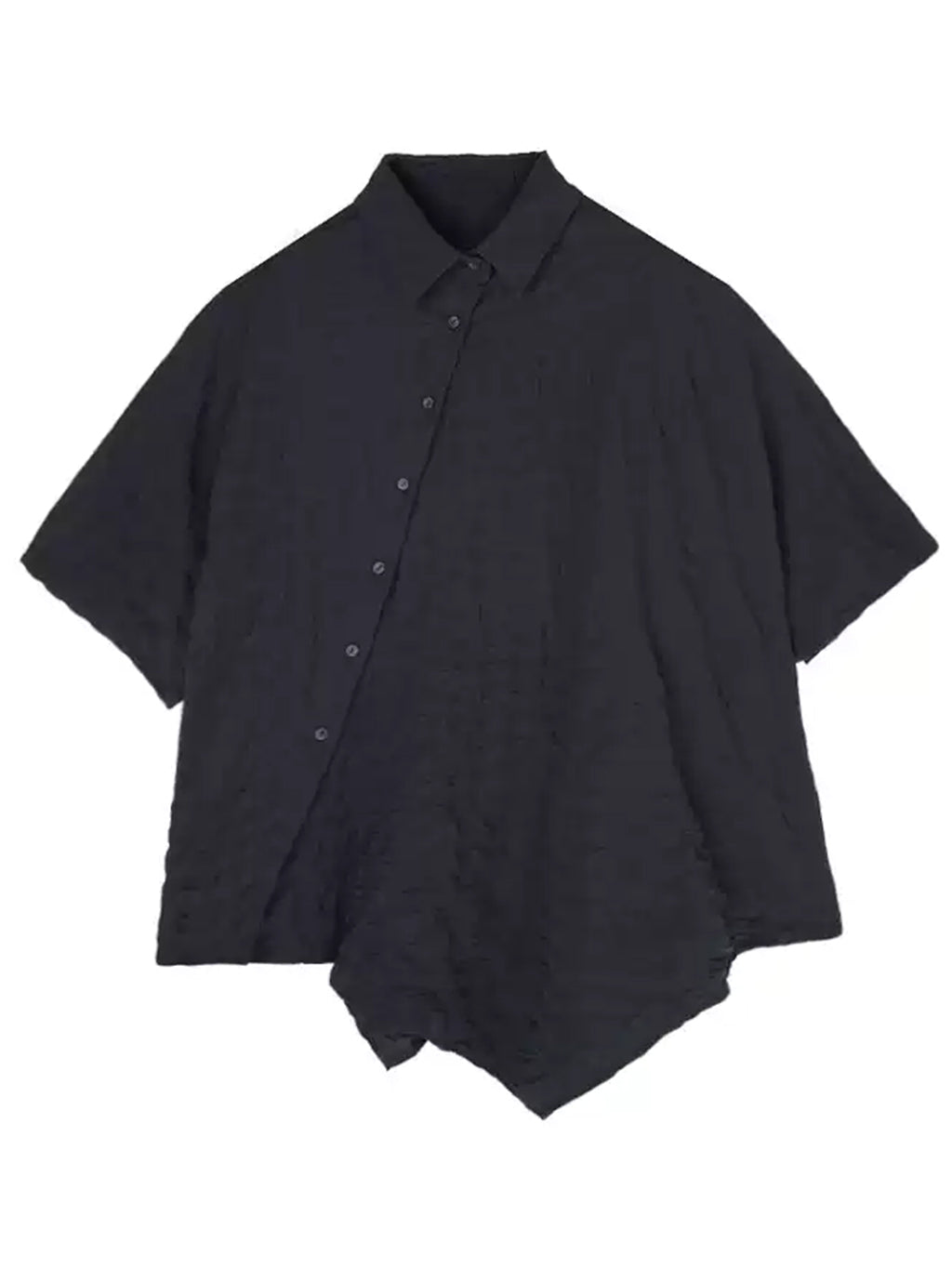 ドレープスカルプチャーブラウス