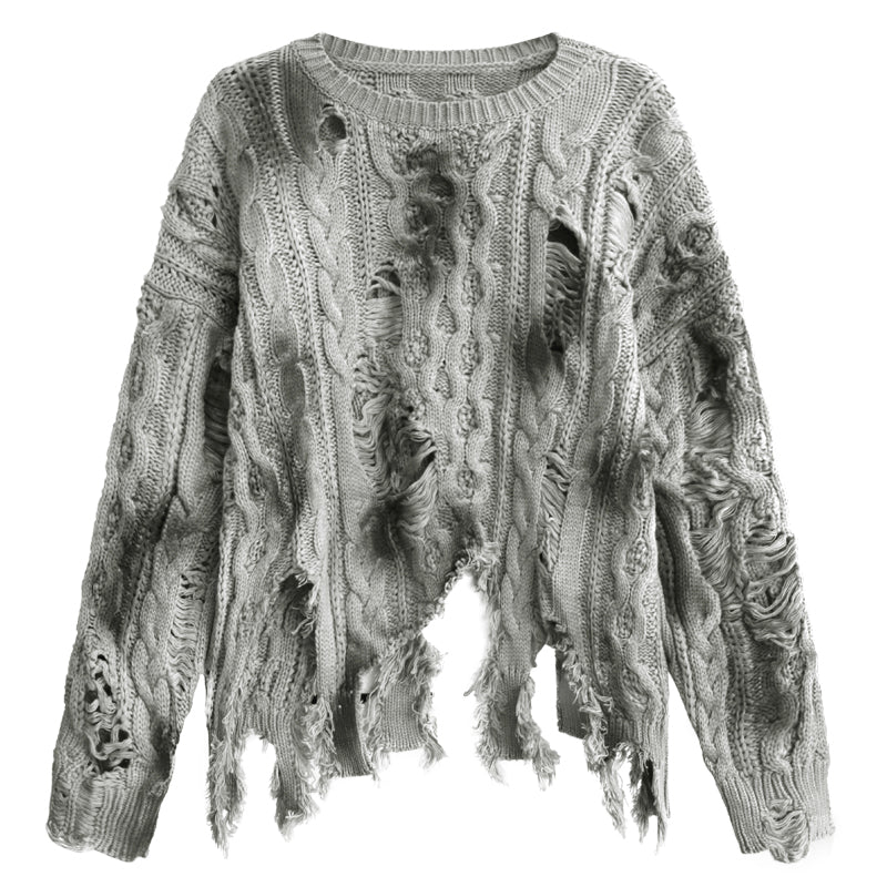 Mesh stitch top and skirt