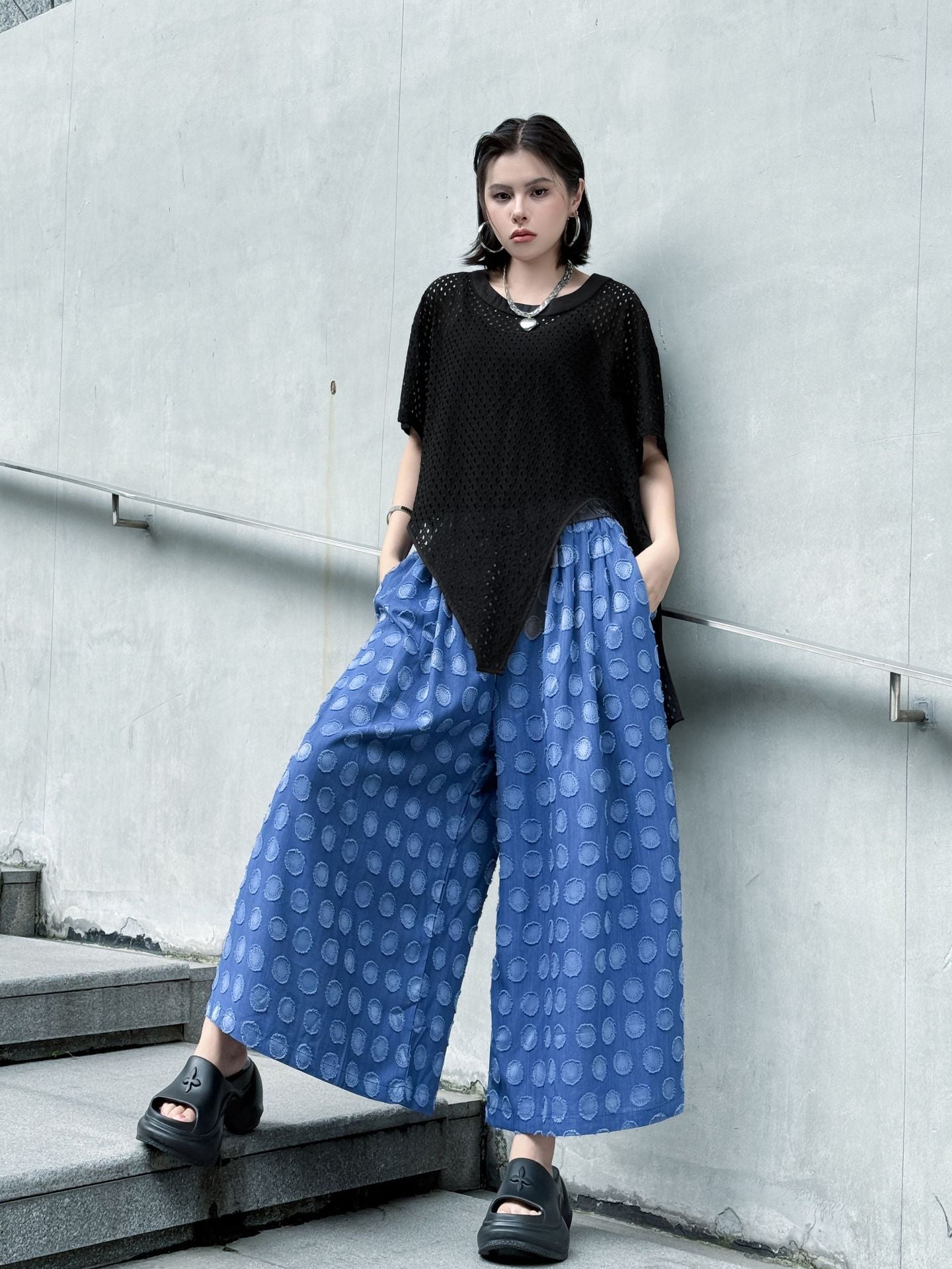 メッシュフロントカットトップ
