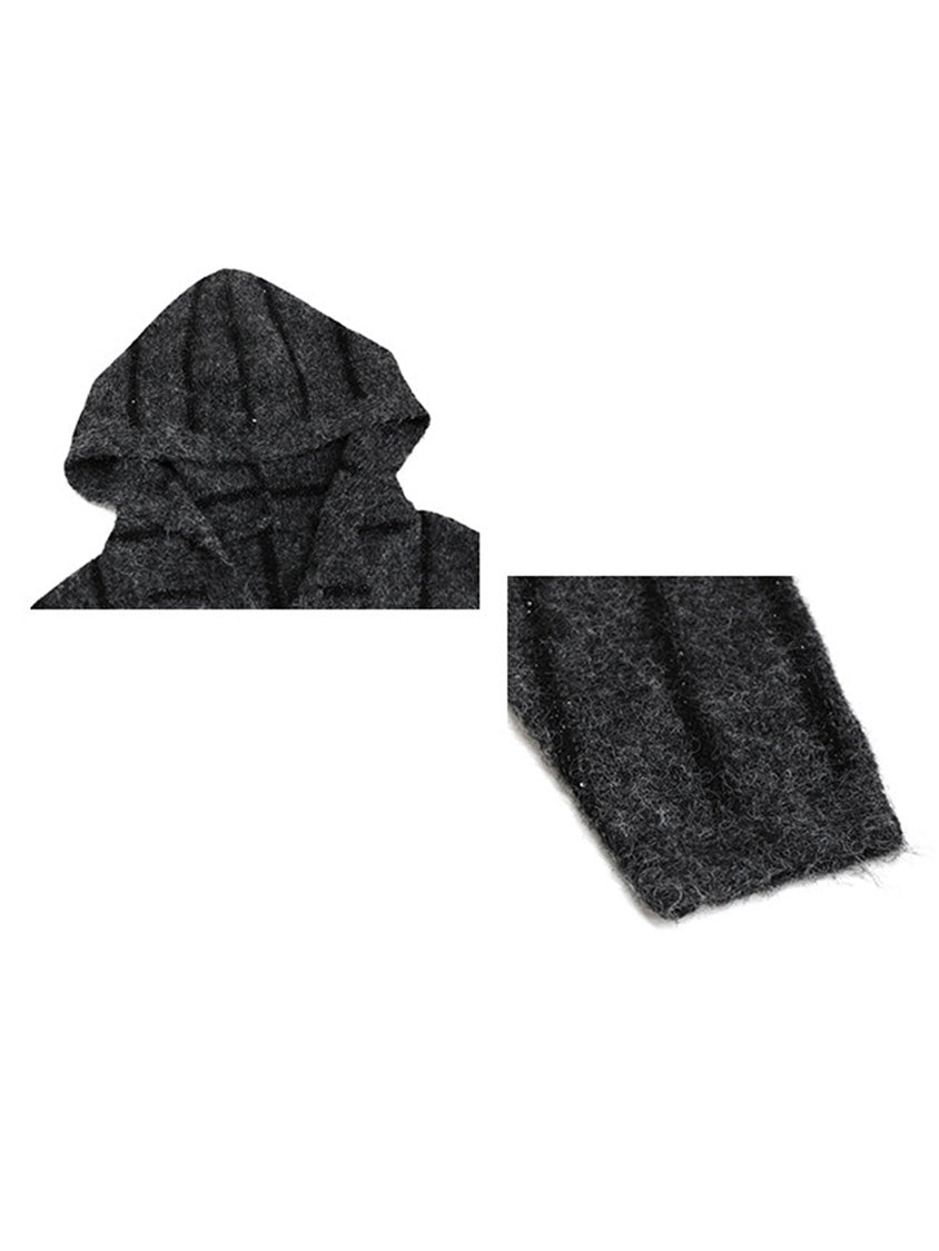 Mesh stitch top and skirt