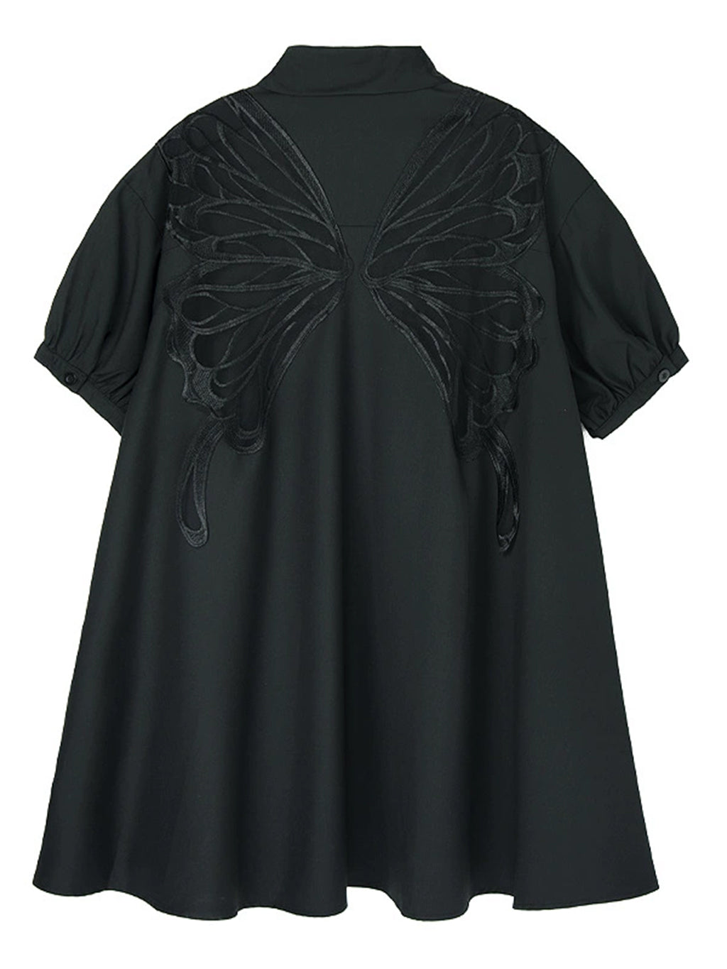 Butterfly Sheer Back Dress