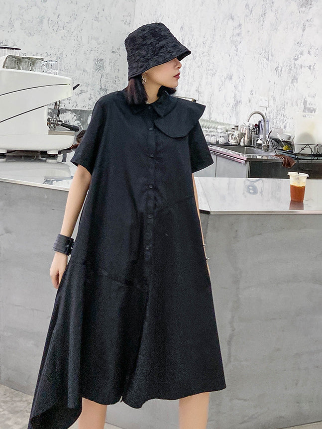 Scarf tie blouse and denim pants series