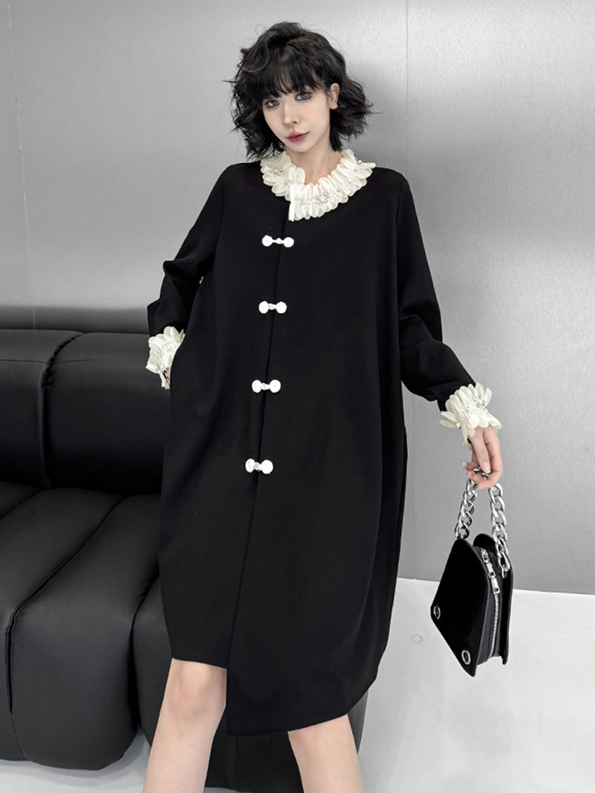 Petal Color Irregular Dress