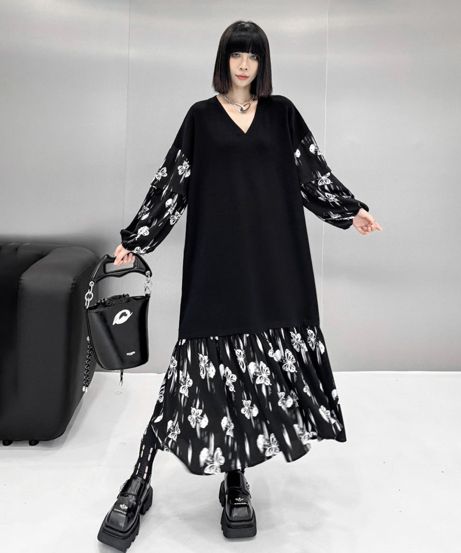Butterfly Knit Switch Dress
