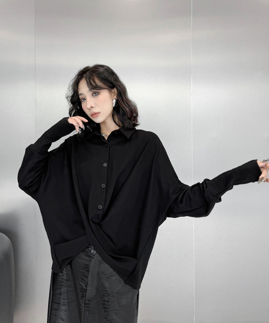 crossover blouse