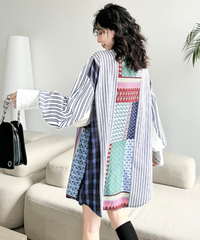Patchwork Stripe Blouse