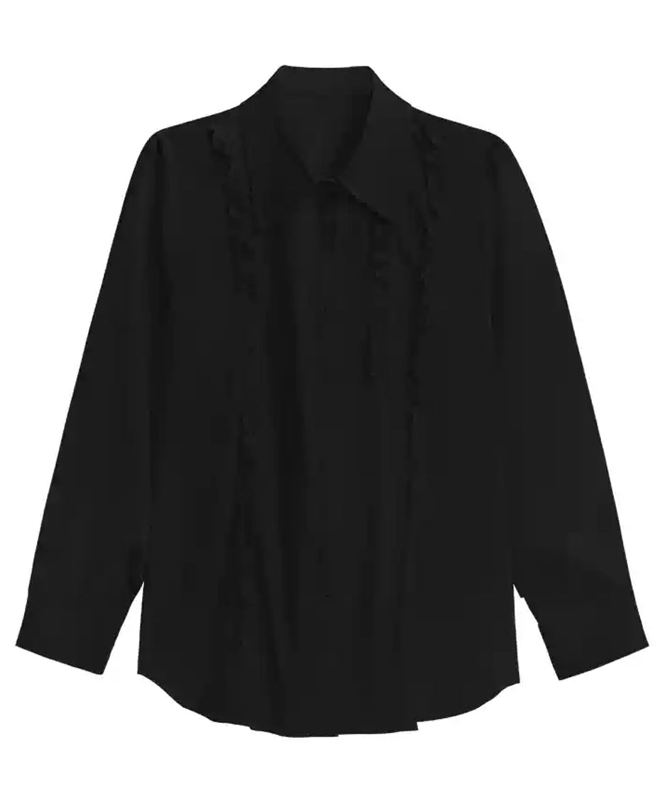 Frill line blouse