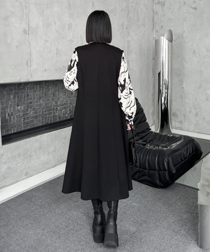 Irregular Long Vest