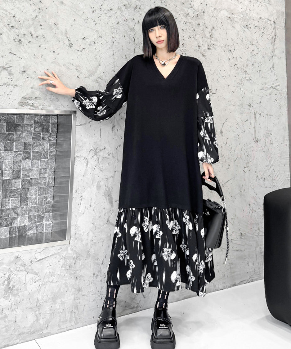 Butterfly Knit Switch Dress