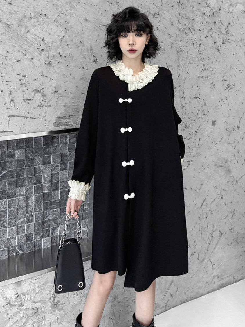 Petal Color Irregular Dress