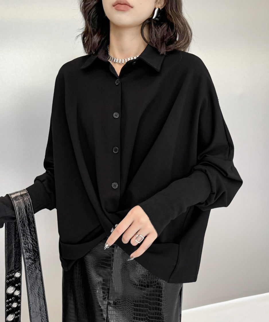 crossover blouse