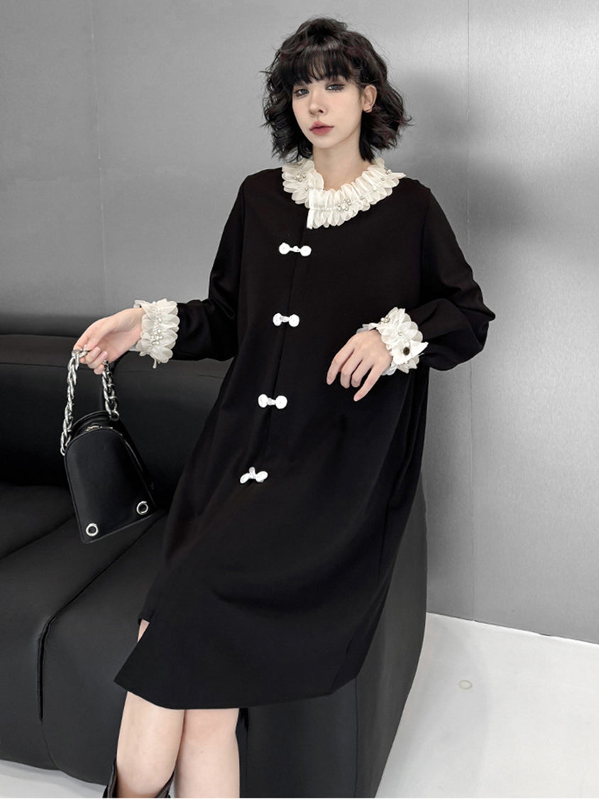 Petal Color Irregular Dress
