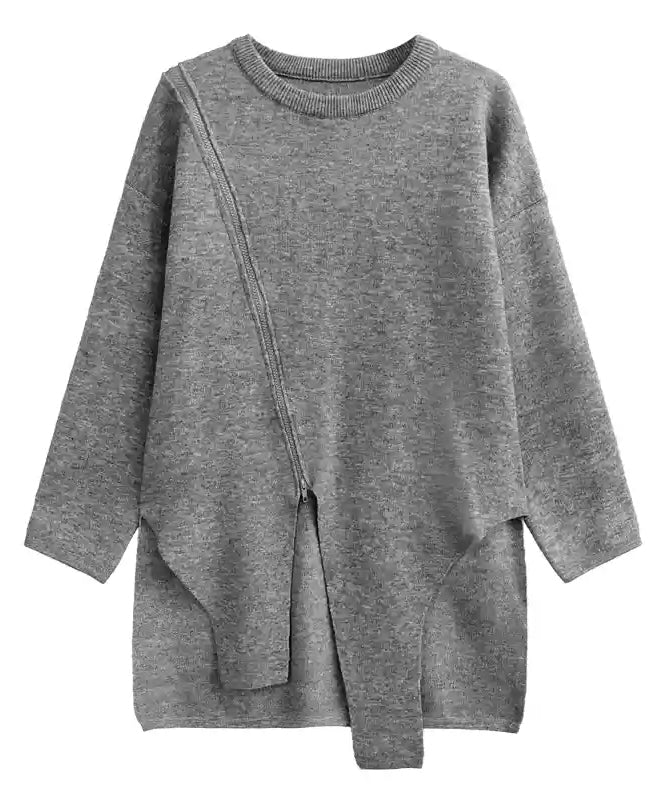 Asymmetrical knit