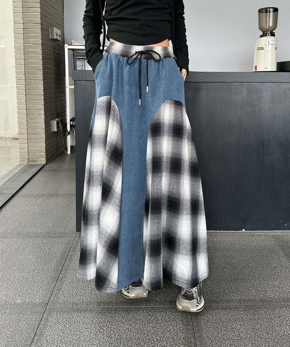 Buffalo Plaid Switch Skirt