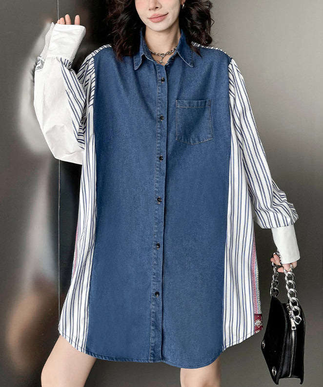 Patchwork Stripe Blouse