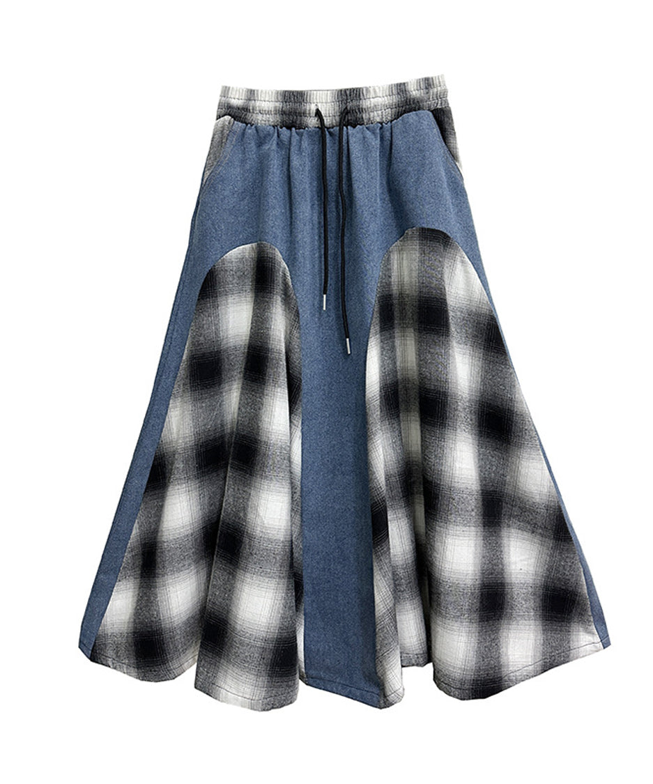 Buffalo Plaid Switch Skirt