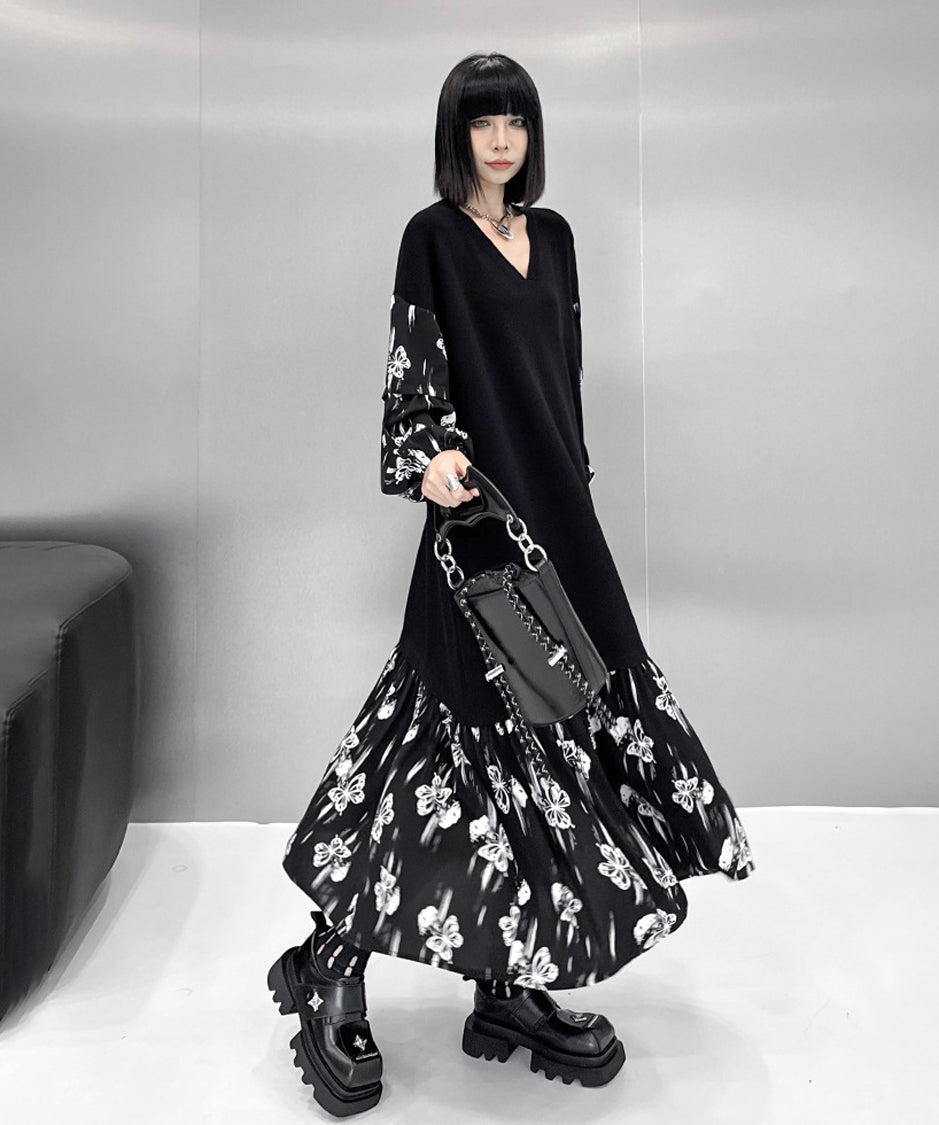 Butterfly Knit Switch Dress