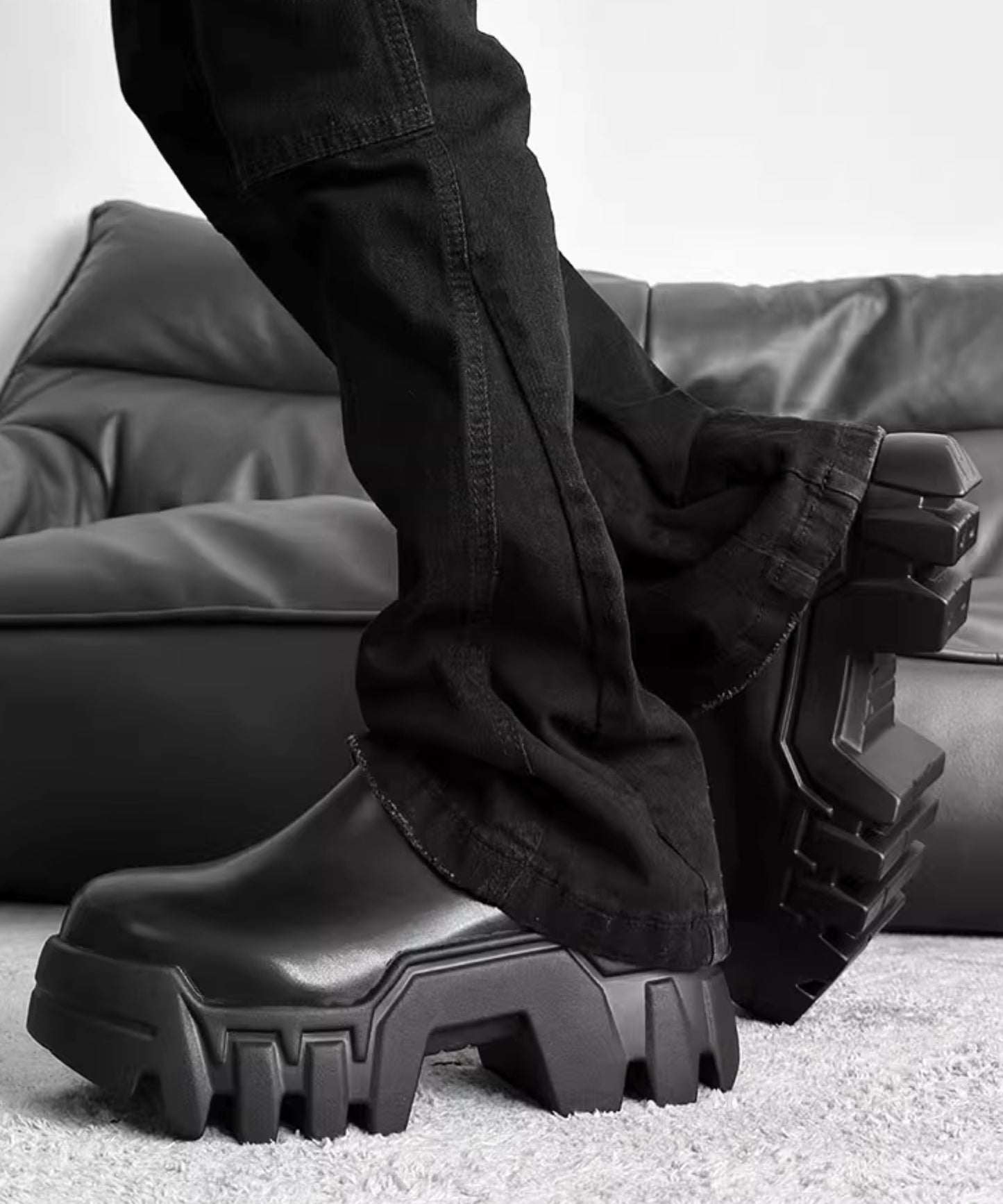 big toe platform shoes