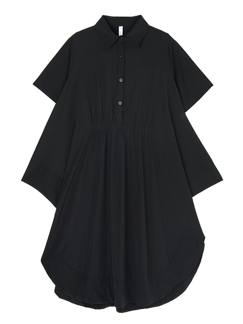 Balloon cut long blouse