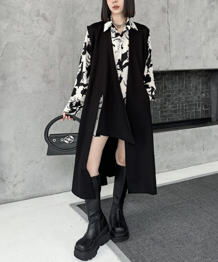 Irregular Long Vest