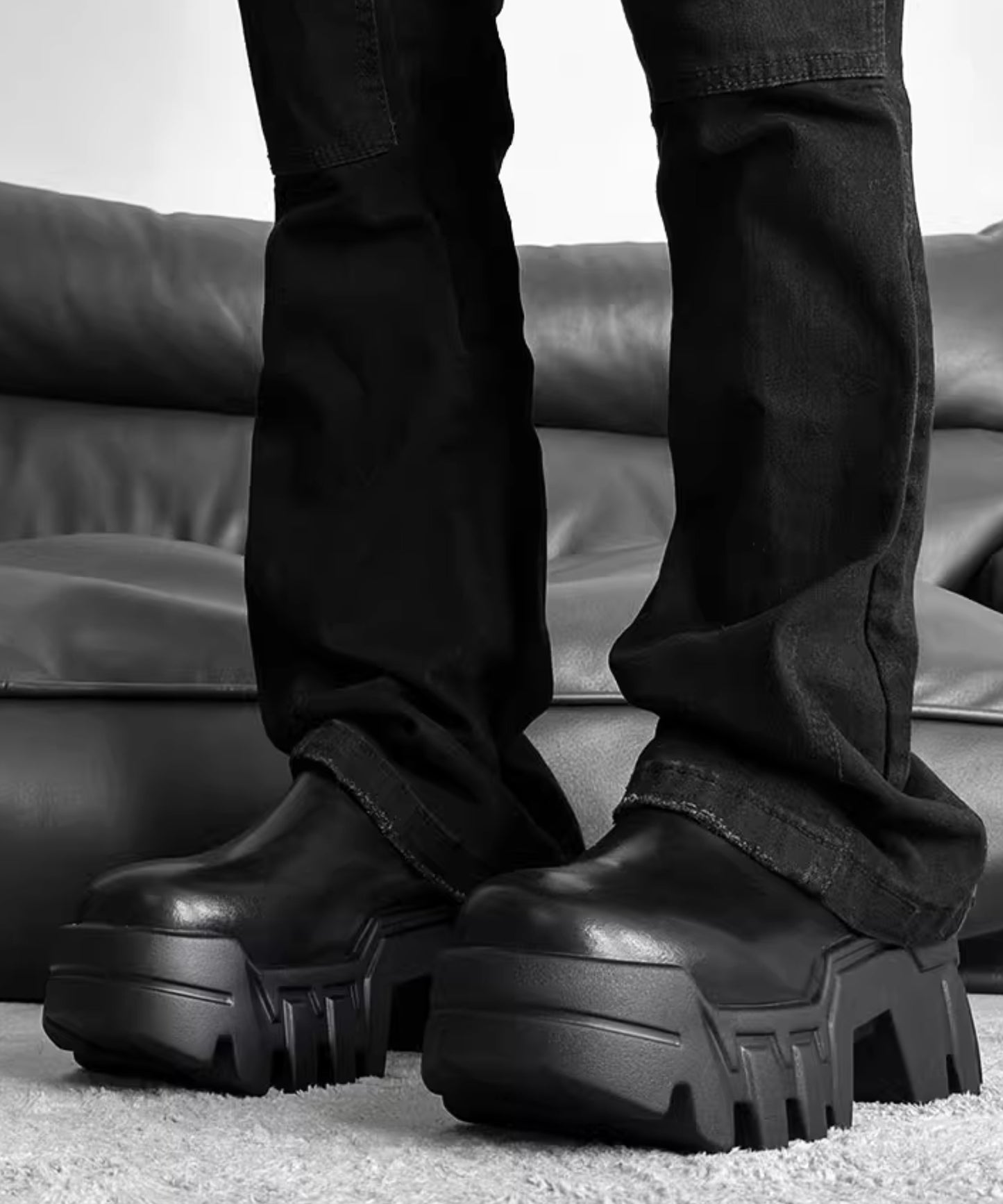 big toe platform shoes
