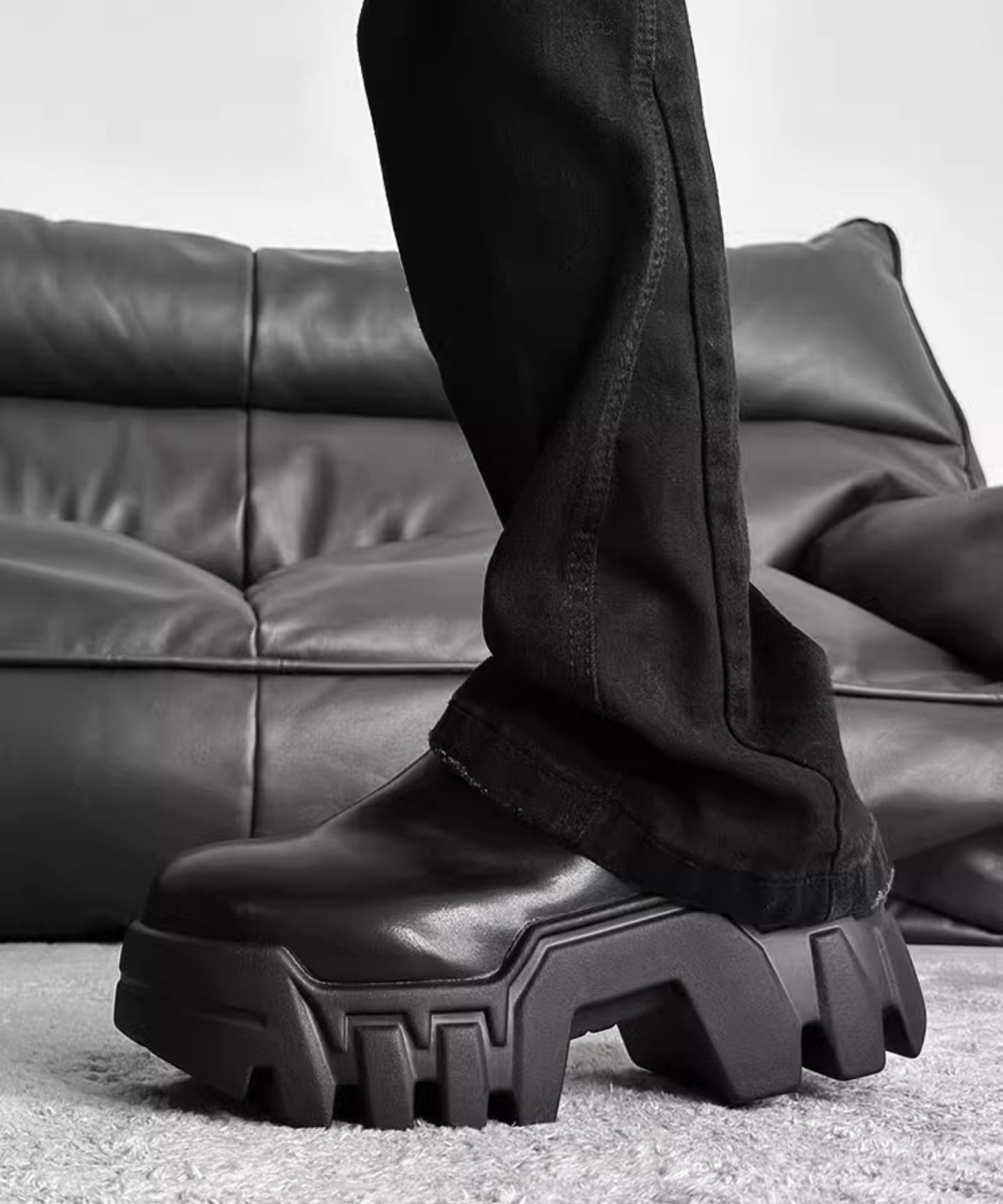 big toe platform shoes