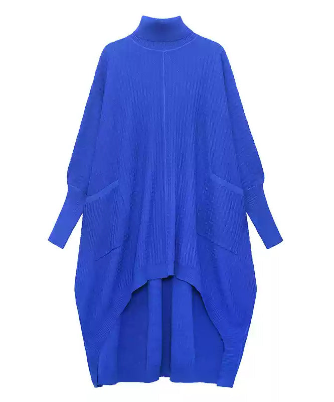Bat sleeve knit dress