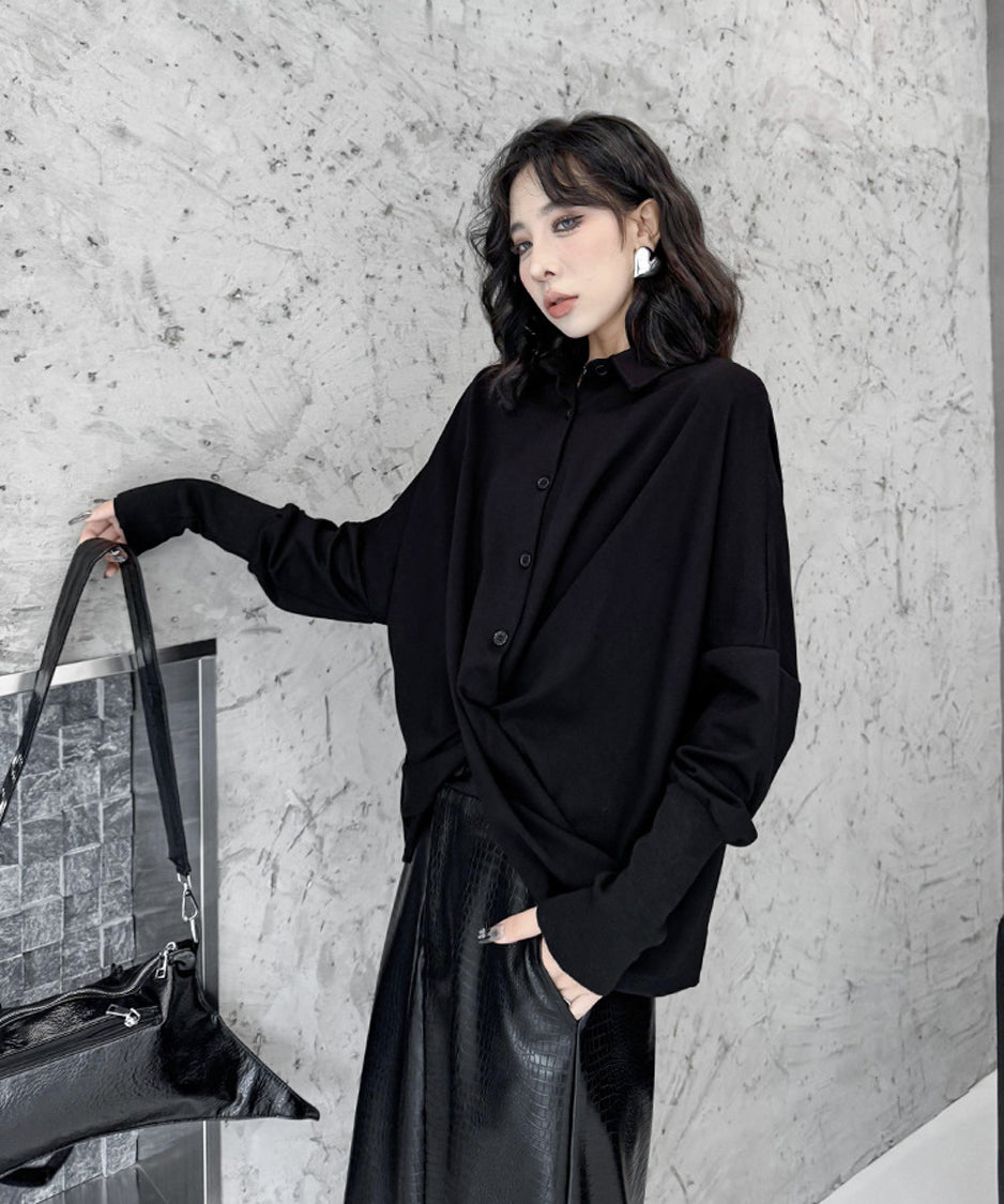 crossover blouse