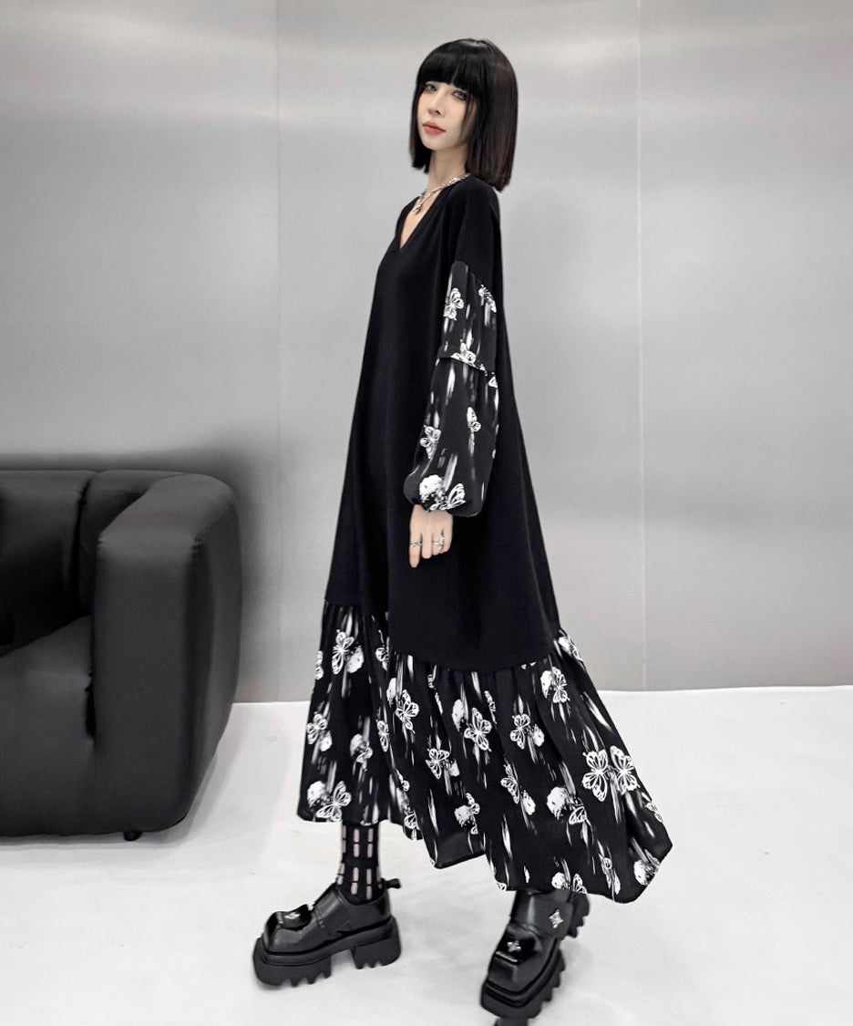 Butterfly Knit Switch Dress