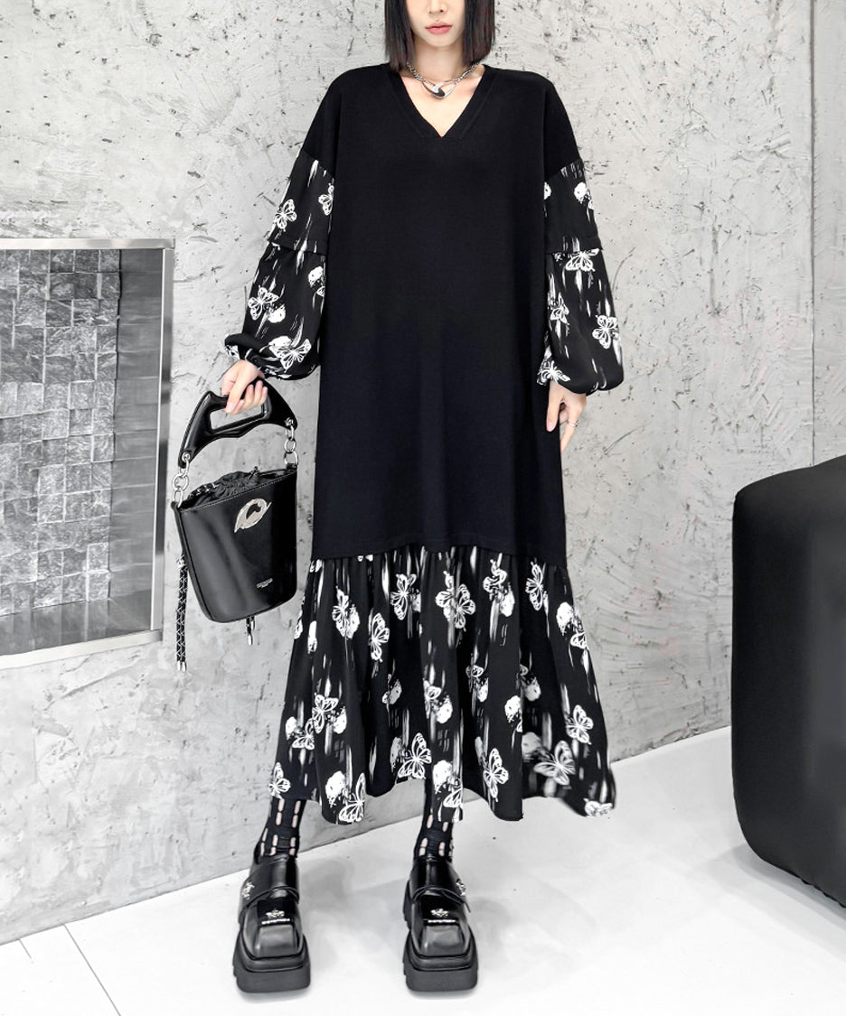 Butterfly Knit Switch Dress