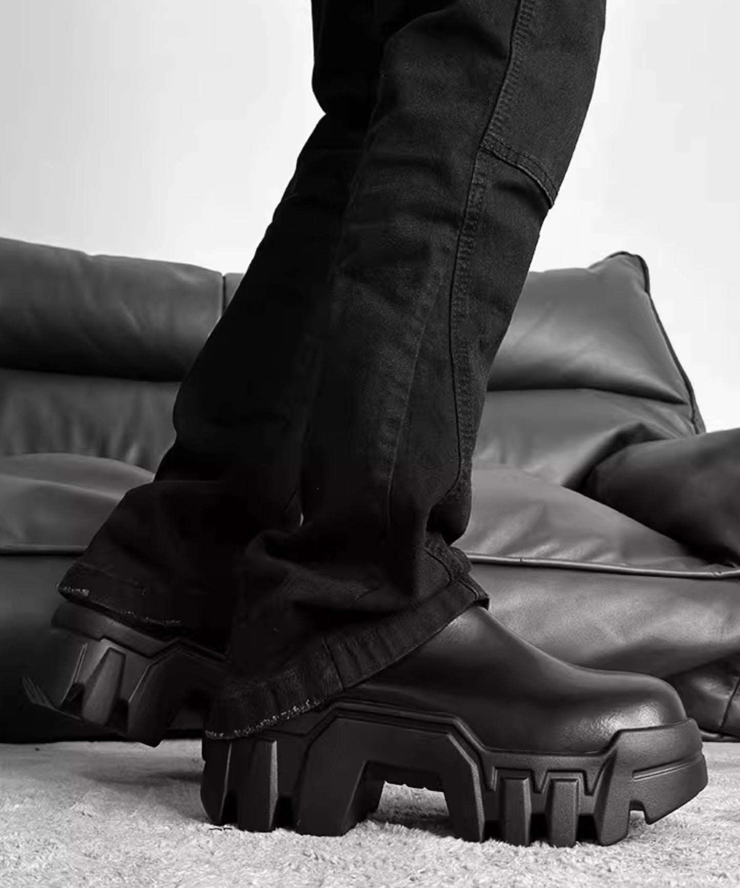 big toe platform shoes