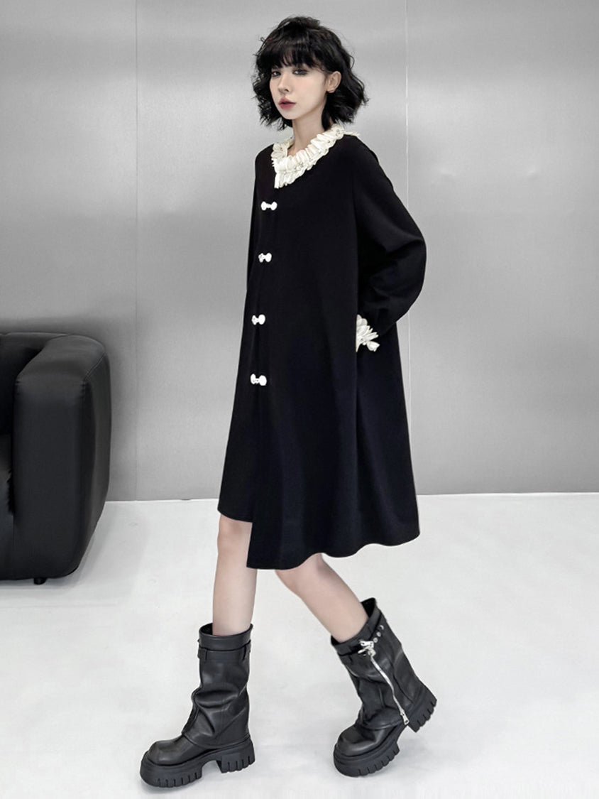 Petal Color Irregular Dress