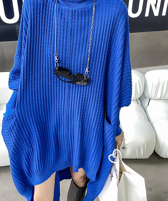 Bat sleeve knit dress