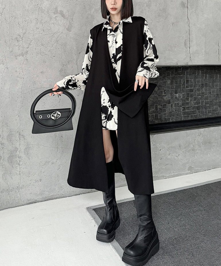 Irregular Long Vest