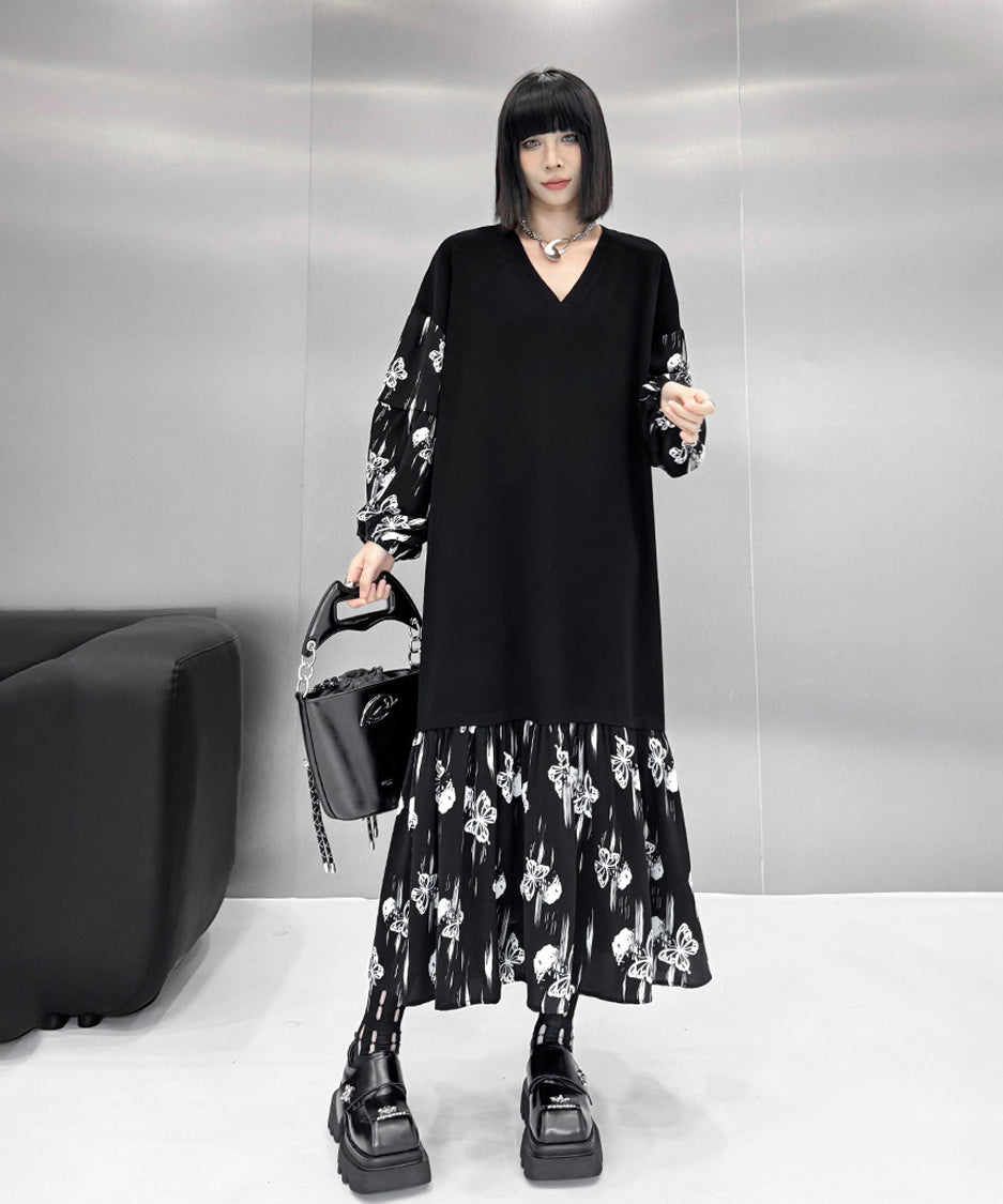 Butterfly Knit Switch Dress
