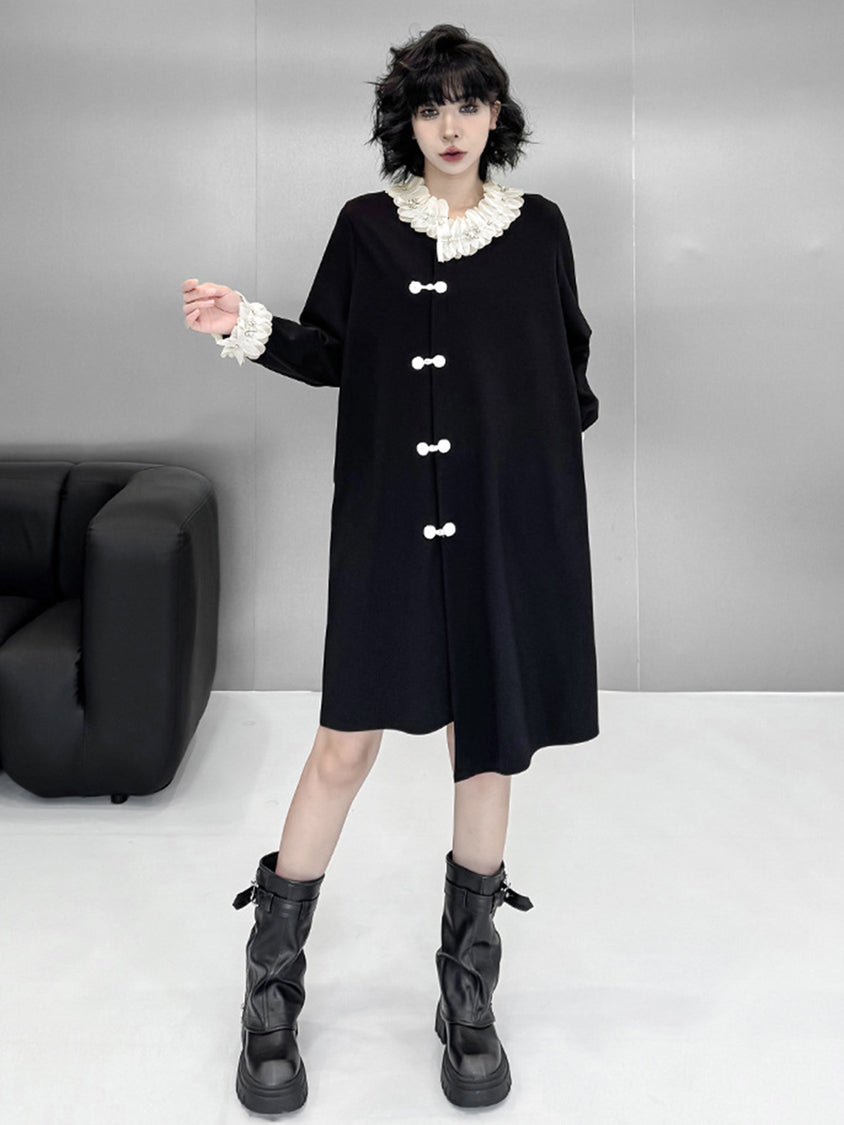 Petal Color Irregular Dress