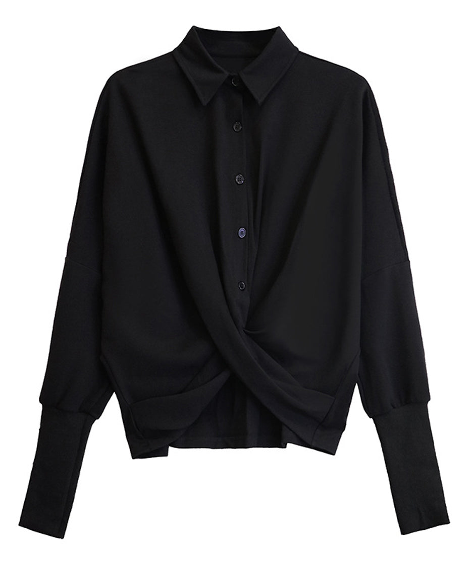 crossover blouse
