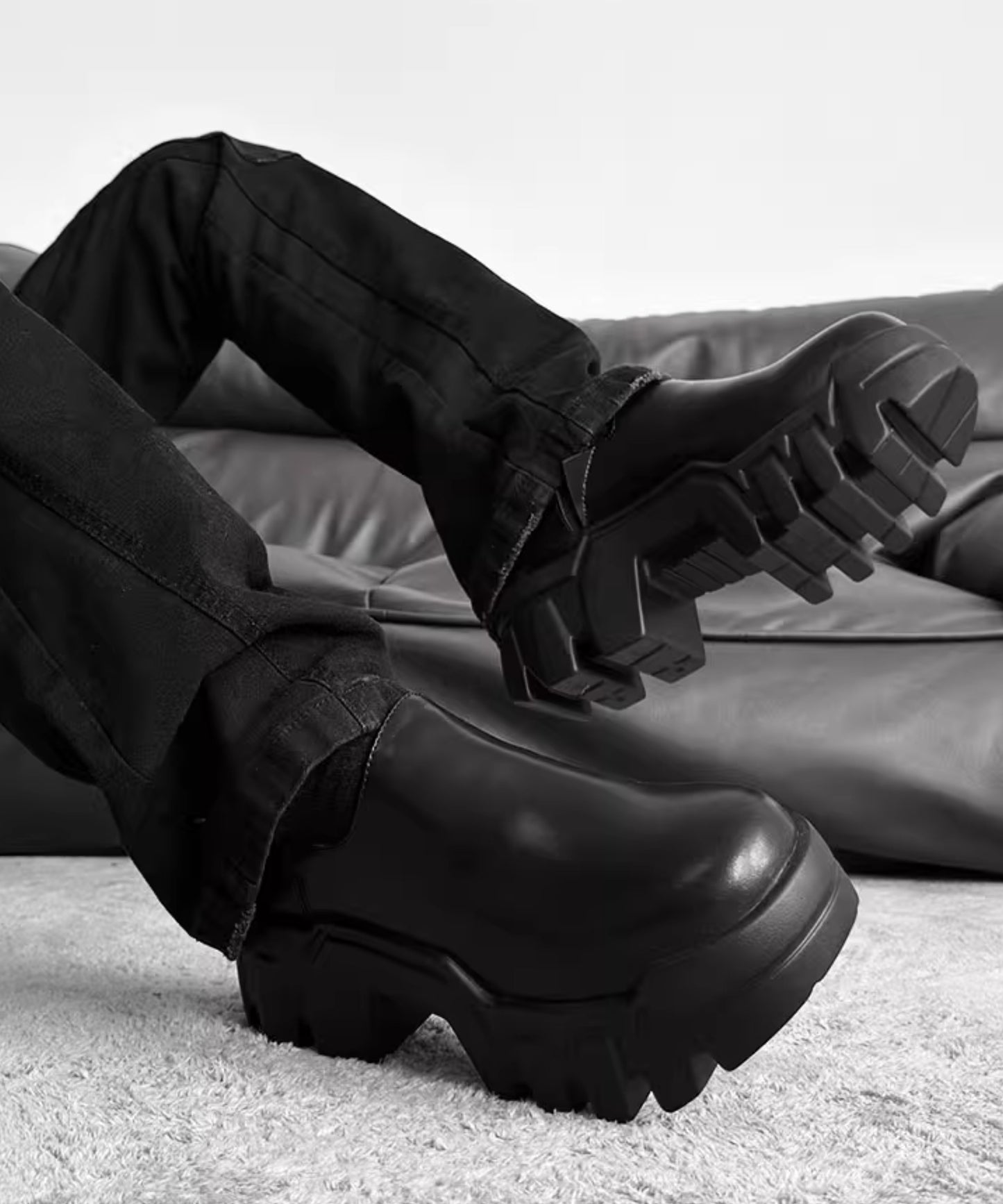 big toe platform shoes