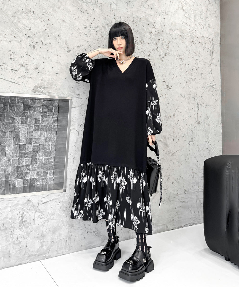 Butterfly Knit Switch Dress