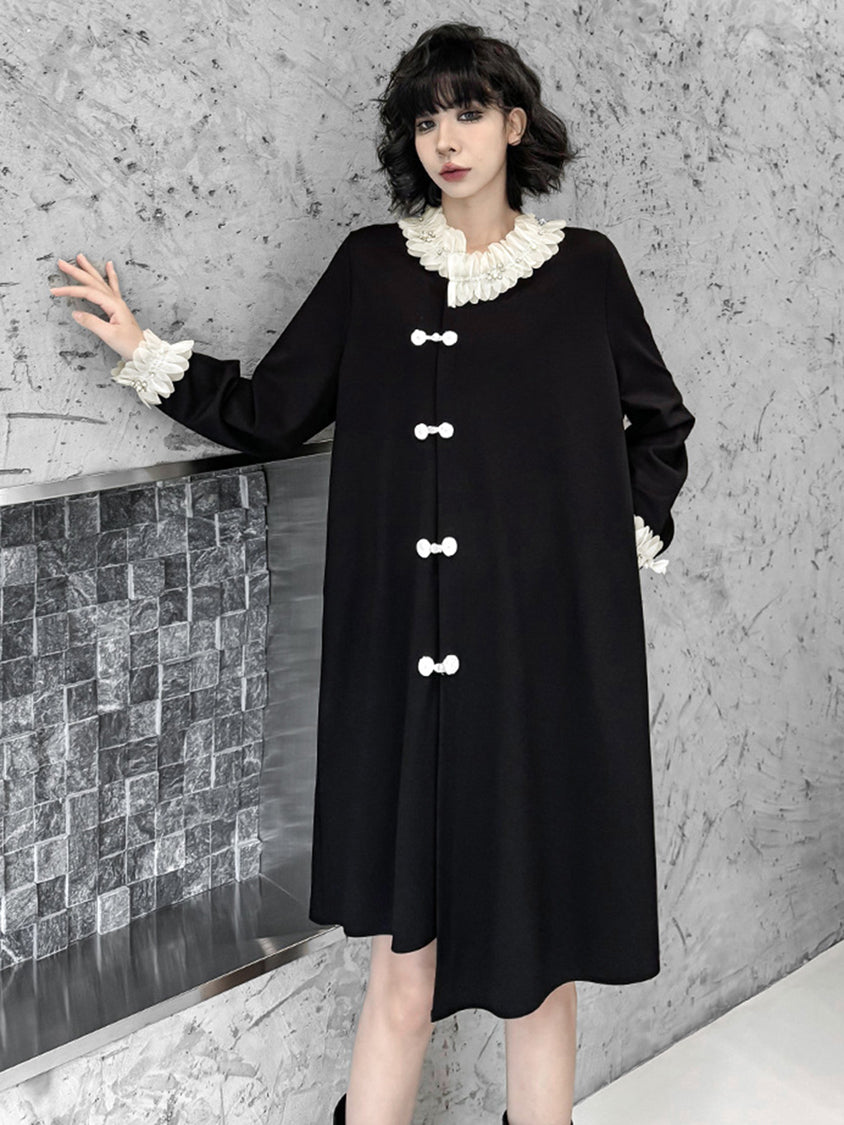 Petal Color Irregular Dress