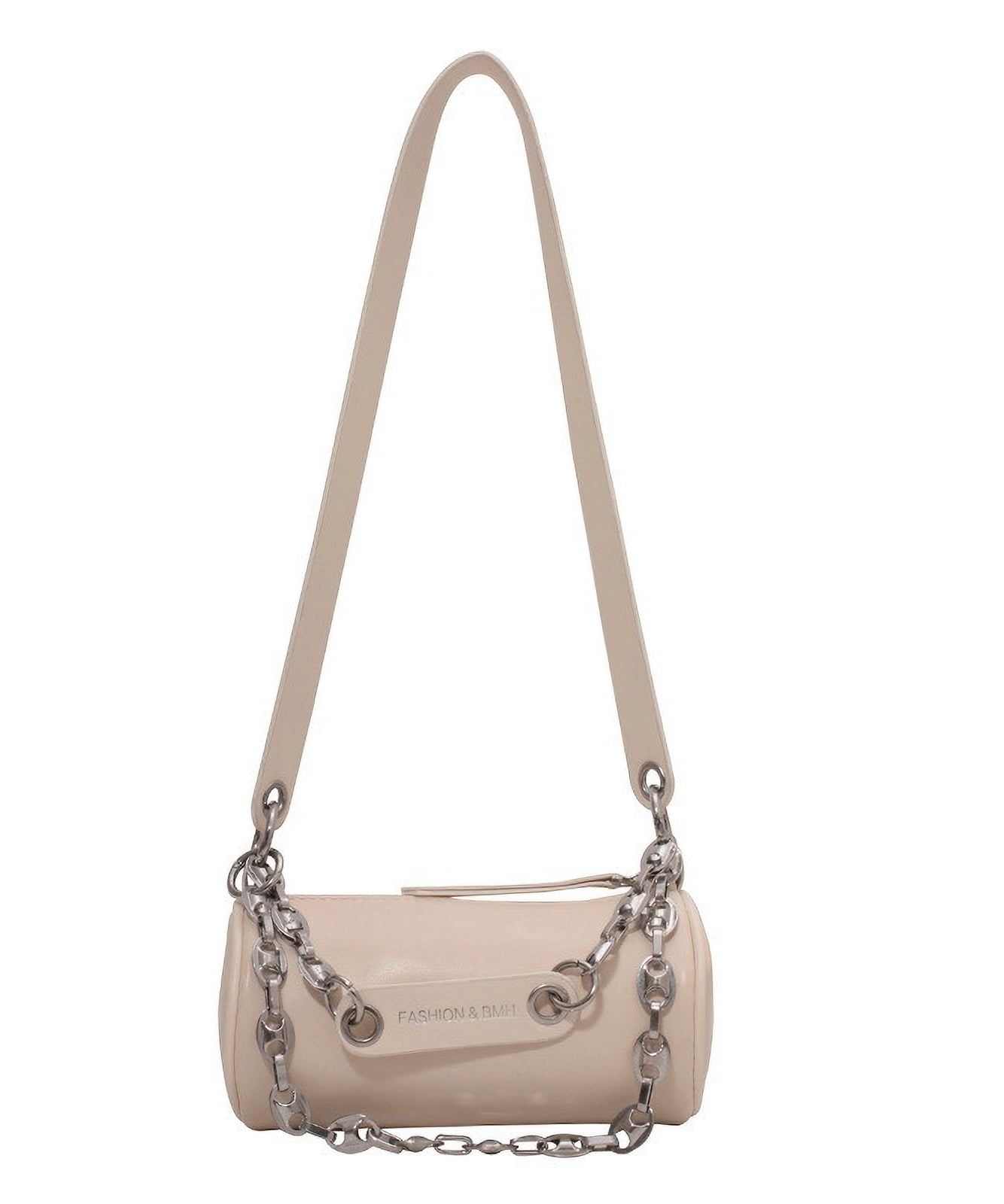 Chain round shoulder bag
