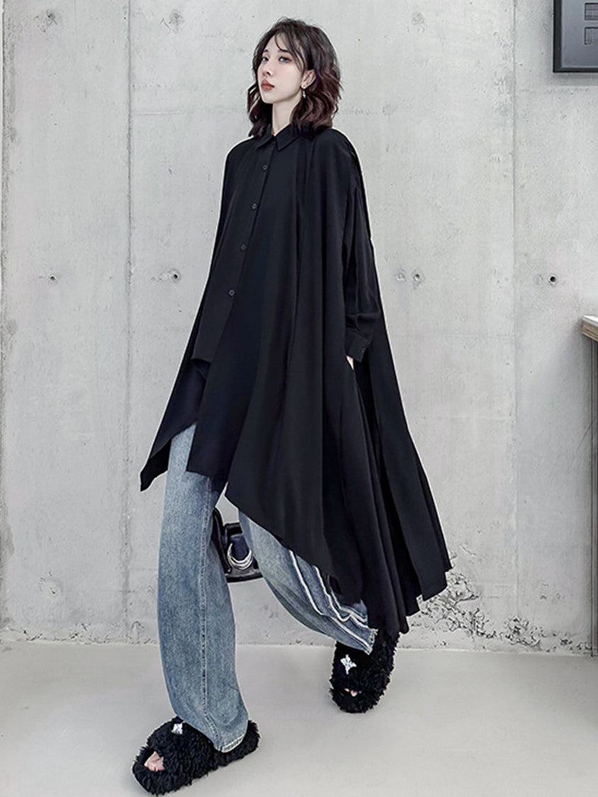 fishtail blouse
