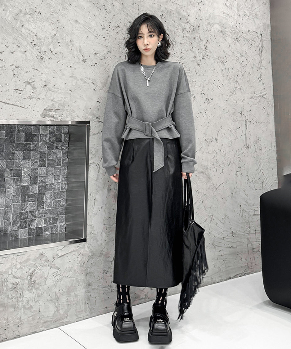 Designer belt tops