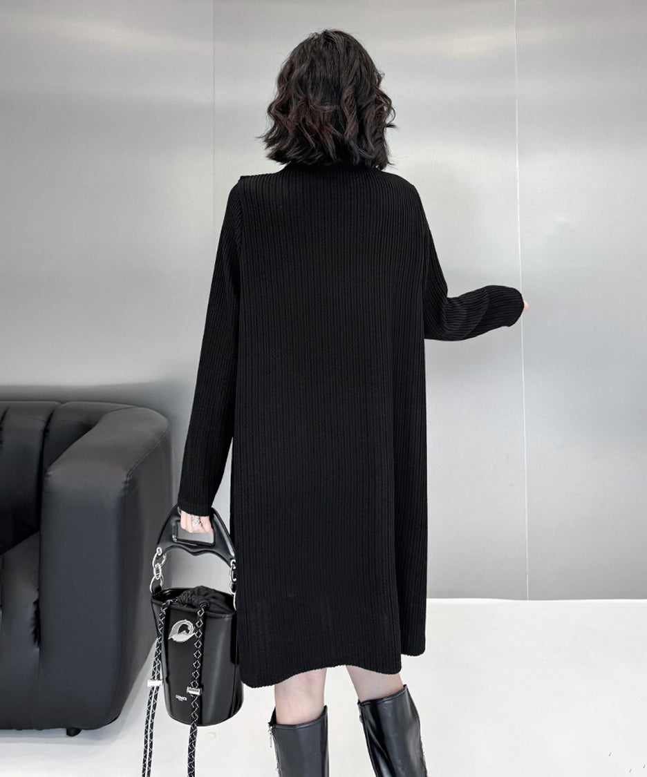 Half Turtleneck Dress