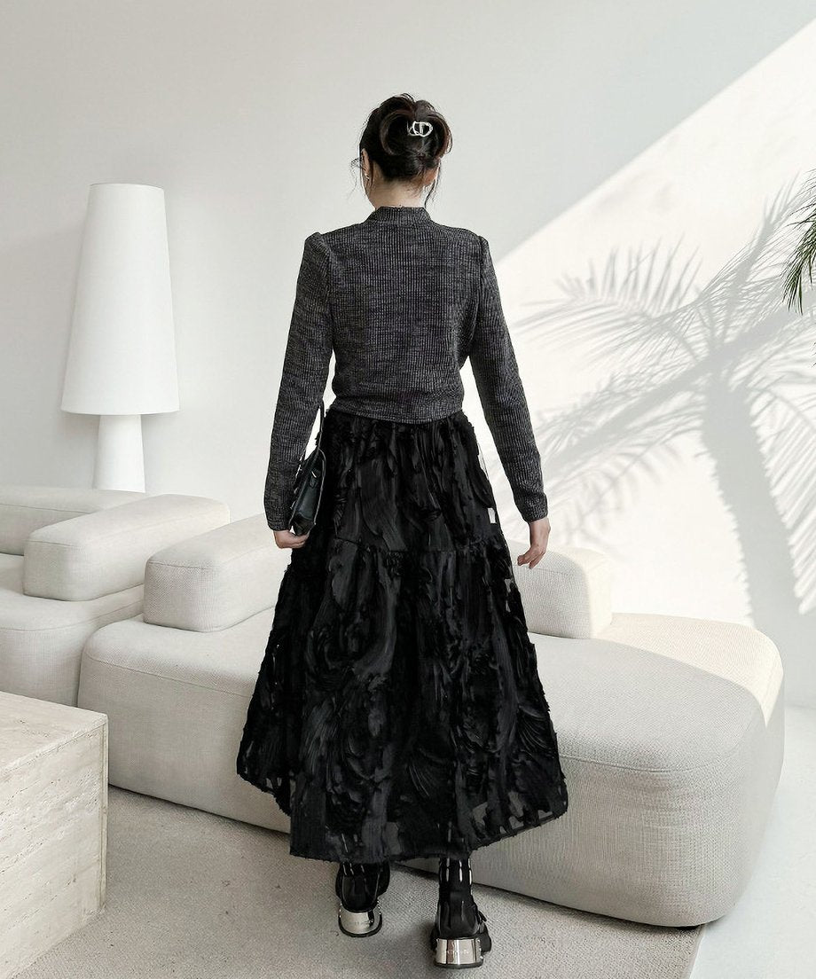Three-dimensional skirt