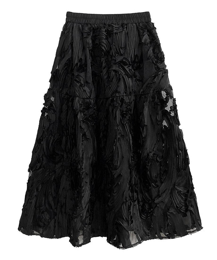 Three-dimensional skirt