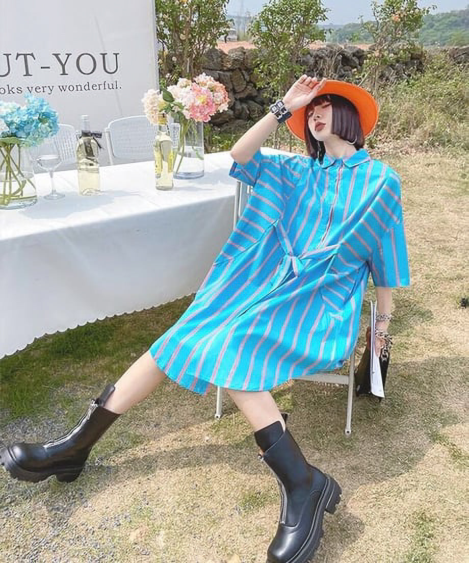 striped dress